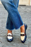 NAVYLOAF | ELEGANT COLOR-BLOCK LOAFERS