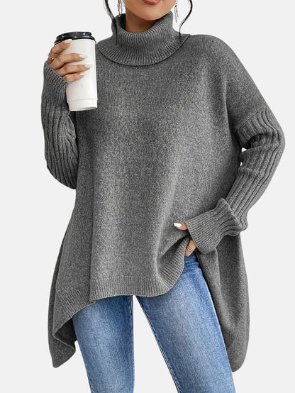 DAISY | LONG TURTLENECK SWEATER