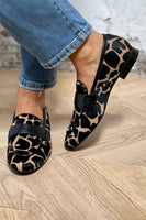 WILDSTEP | ELEGANT LEOPARD PATTERN LOAFERS