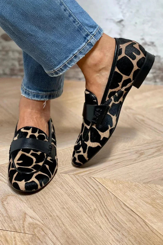 WILDSTEP | ELEGANT LEOPARD PATTERN LOAFERS