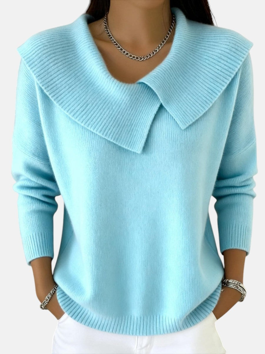 ESTHER | WARM SWEATER WITH SOFT COLLAR