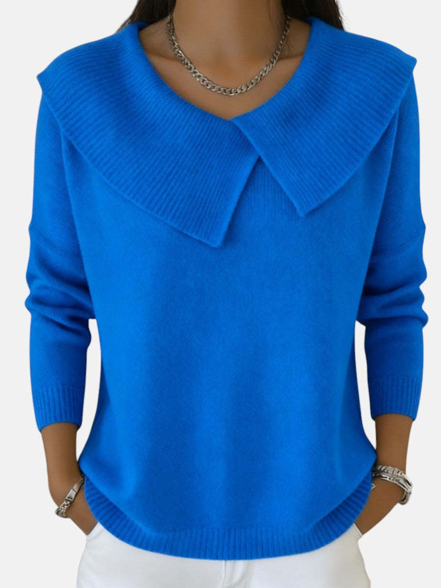 ESTHER | WARM SWEATER WITH SOFT COLLAR