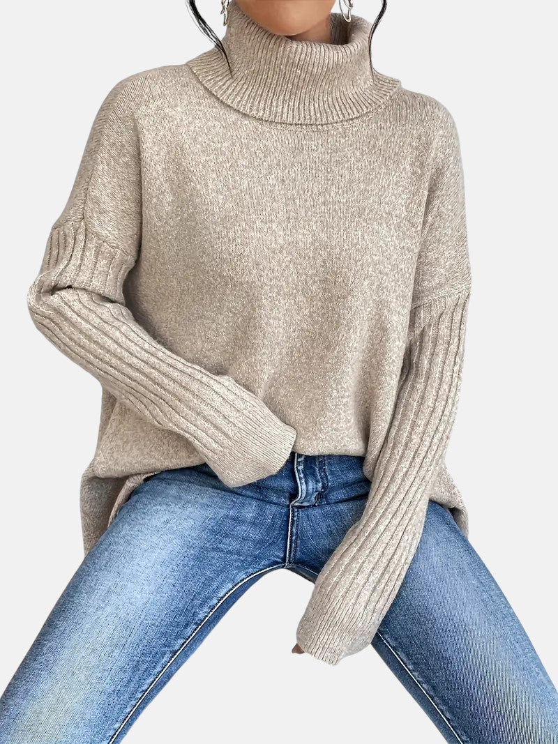 DAISY | LONG TURTLENECK SWEATER
