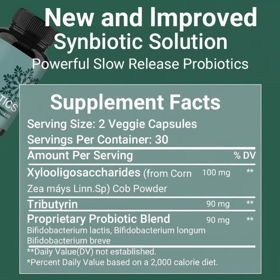 Premium Gut Health Probiotic Capsules