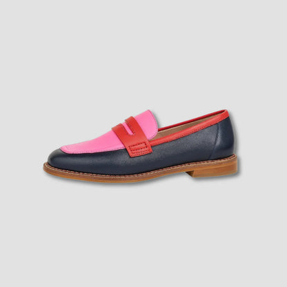 TONEWALK | COLOR BLOCK LOAFERS