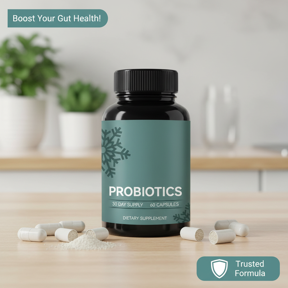 Premium Gut Health Probiotic Capsules