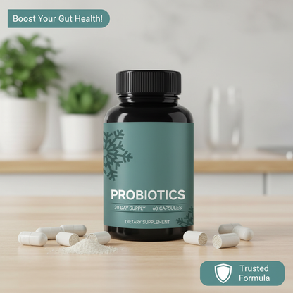 Premium Gut Health Probiotic Capsules