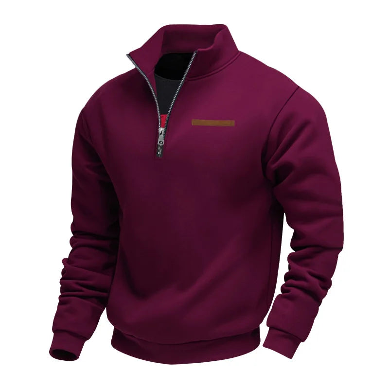 ETHAN | MEN'S COMFORTABLE QUARTER-ZIP