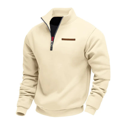 ETHAN | MEN'S COMFORTABLE QUARTER-ZIP
