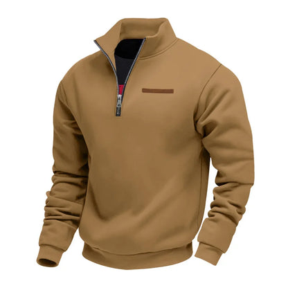 ETHAN | MEN'S COMFORTABLE QUARTER-ZIP