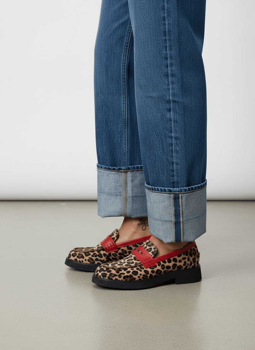 CHICPRINT | FASHIONABLE ANIMAL PRINT LOAFERS
