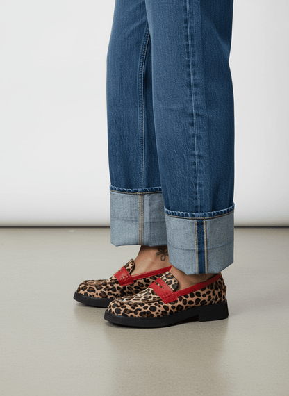 CHICPRINT | FASHIONABLE ANIMAL PRINT LOAFERS