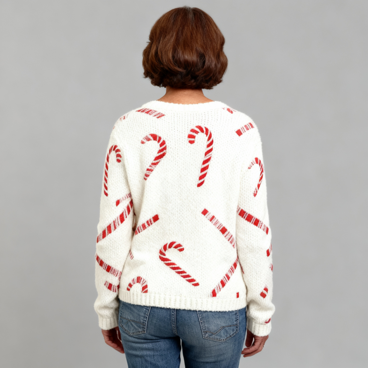 CAMIA | FESTIVE CANDY CARDIGAN